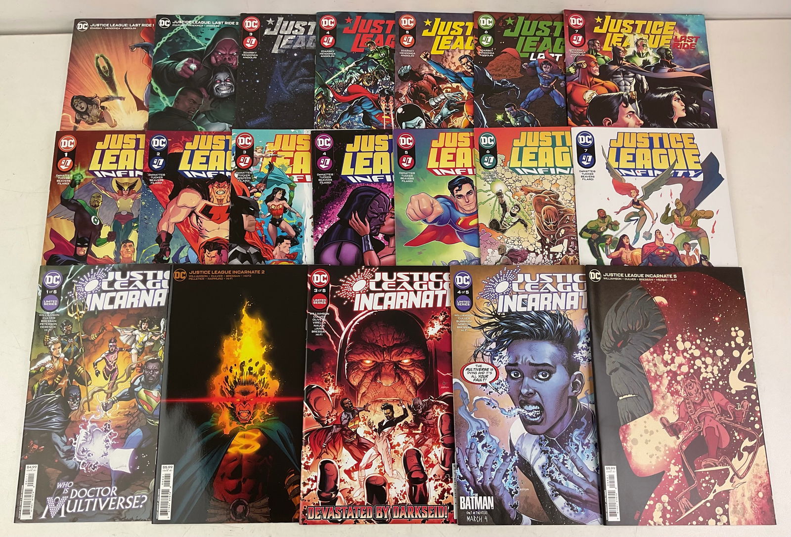 DC Comic Book Assortment - 7