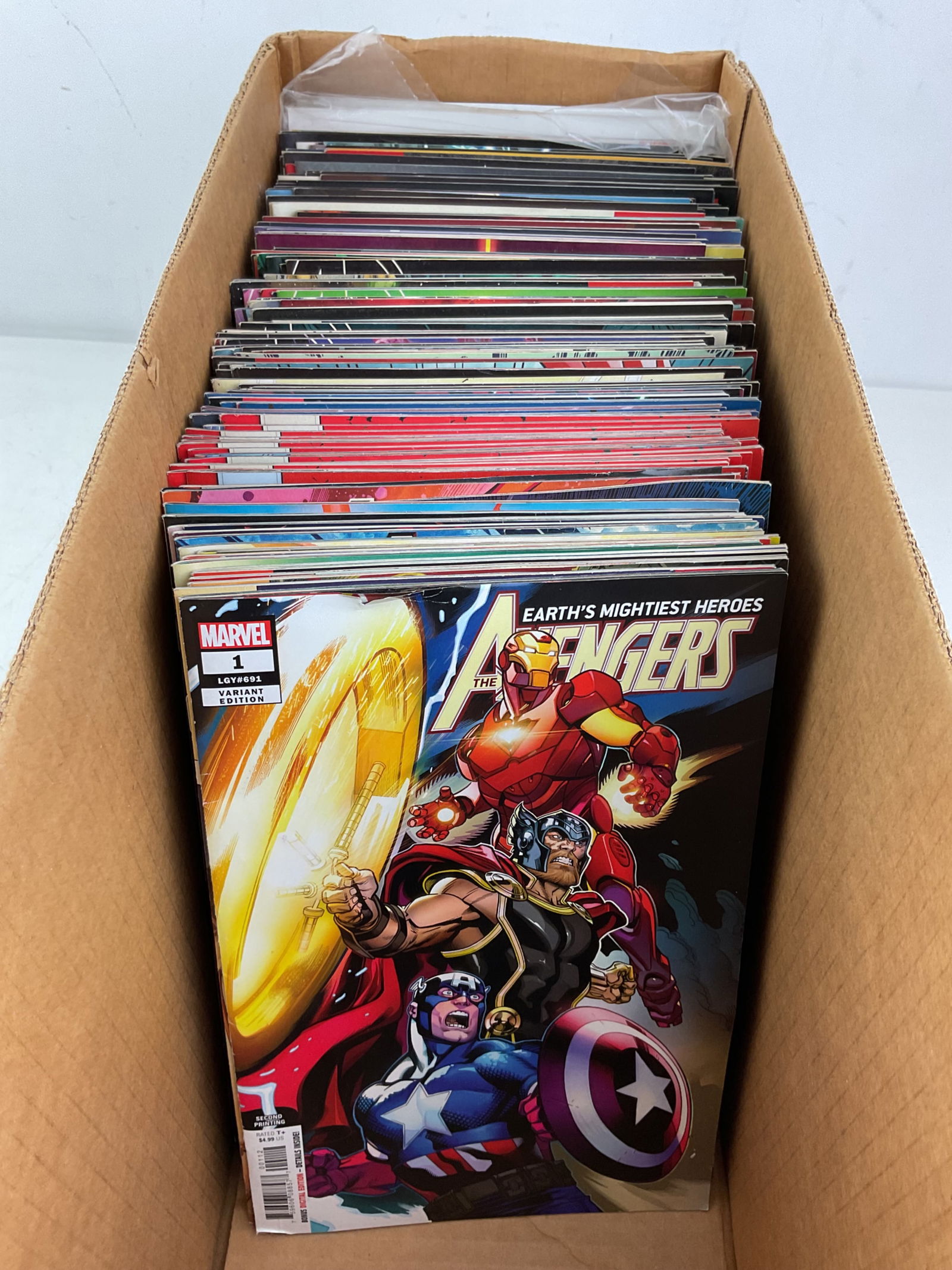 Marvel Comic Book Assortment: Approximately (150) Marvel Comics including Avengers, Hyperion, Black Panther and more. Condition varies.