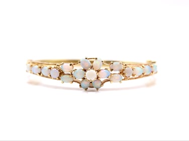 14k YG Opal Bracelet