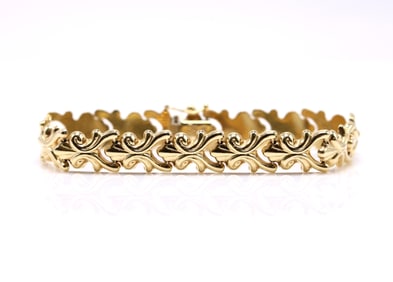 14k YG Bracelet
