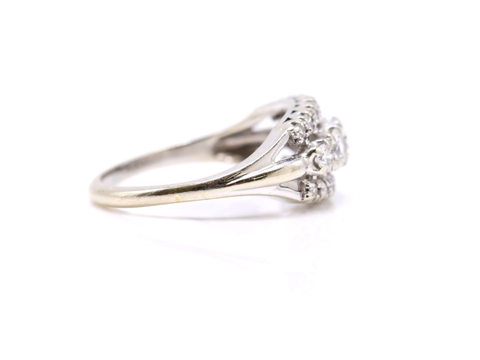 14k WG Diamond Ring - 3