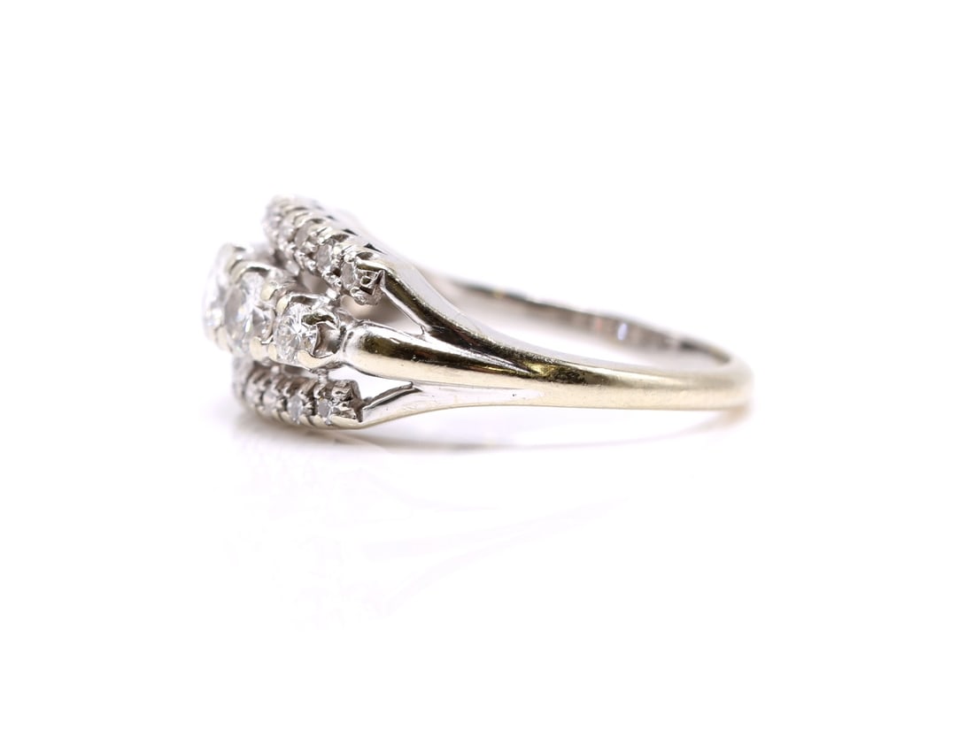 14k WG Diamond Ring - 5