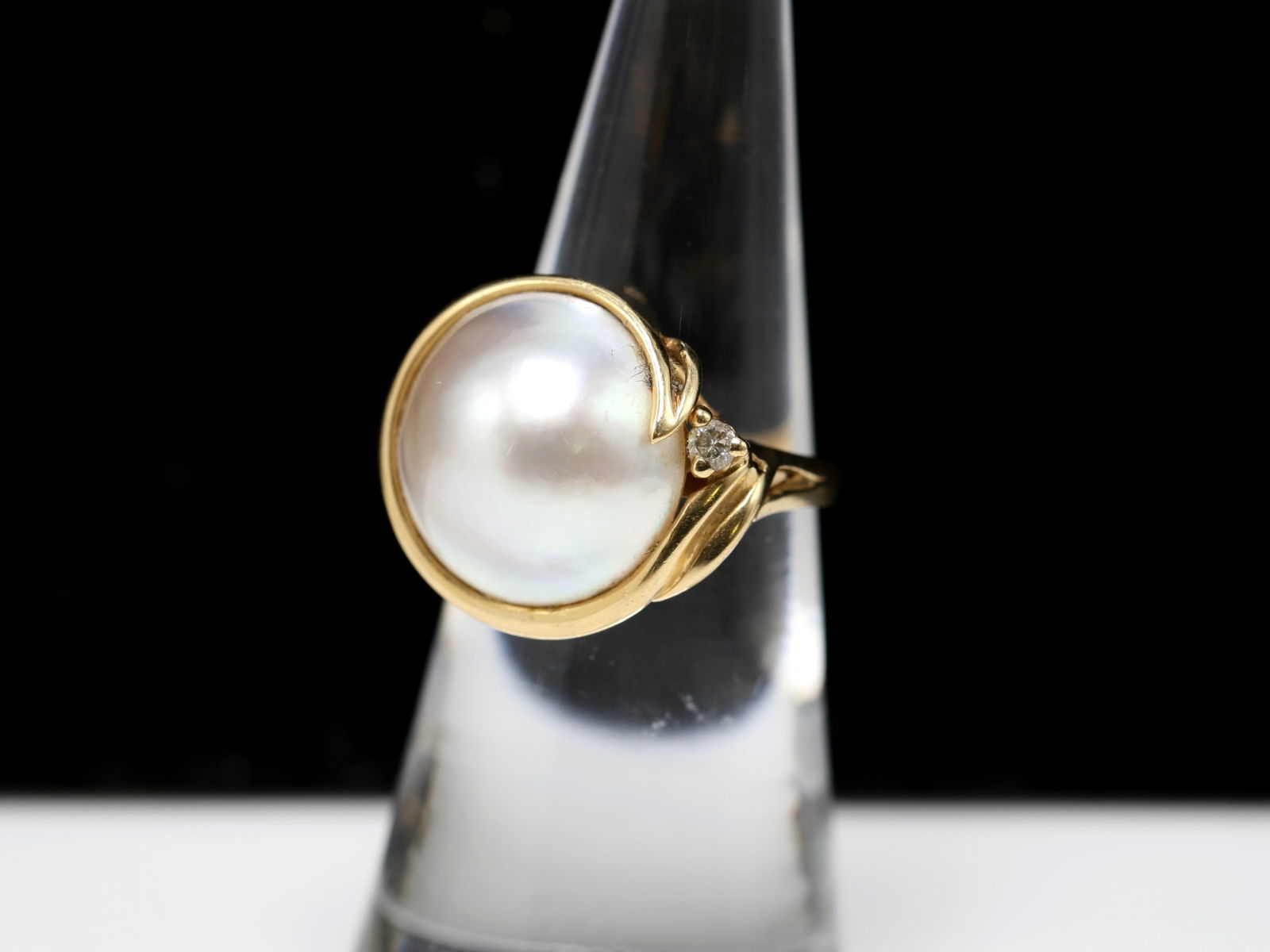 14k YG Pearl Ring (1 of 7)