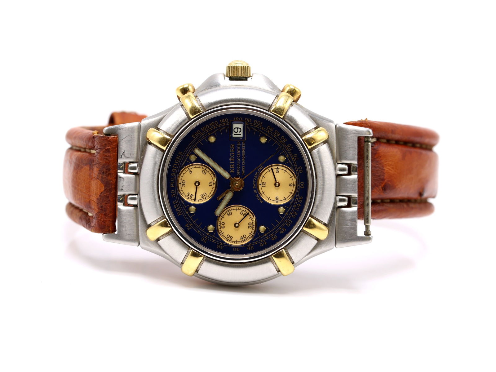 Krieger Ref. B929 Automatic Chronograph Wristwatch - 2