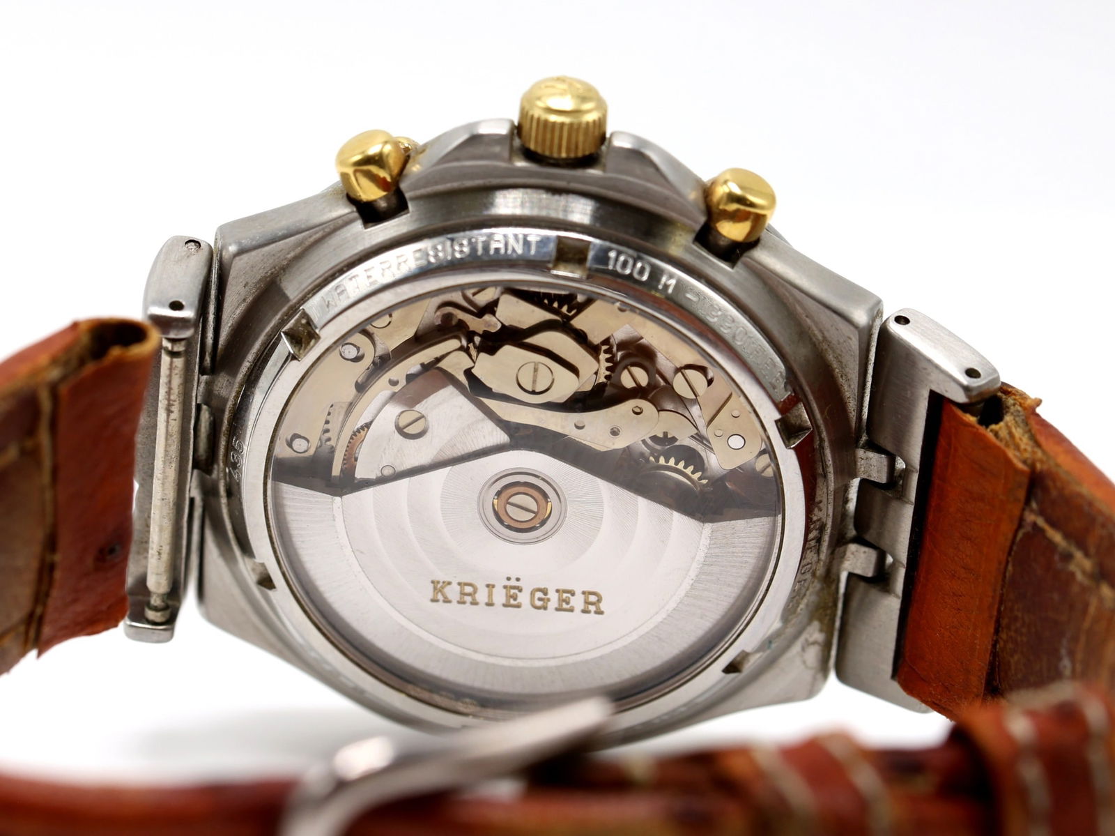Krieger Ref. B929 Automatic Chronograph Wristwatch - 3