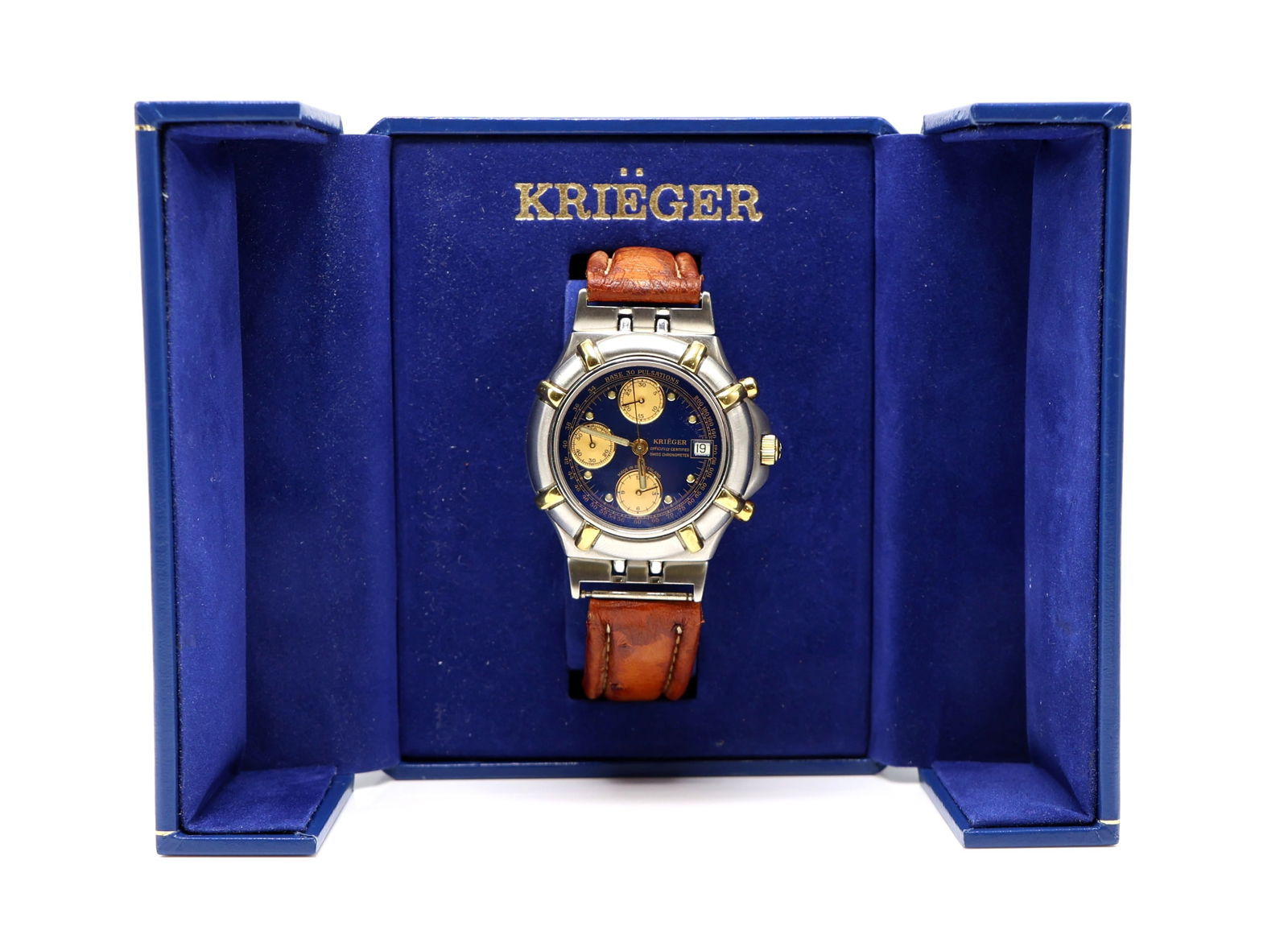Krieger Ref. B929 Automatic Chronograph Wristwatch - 5