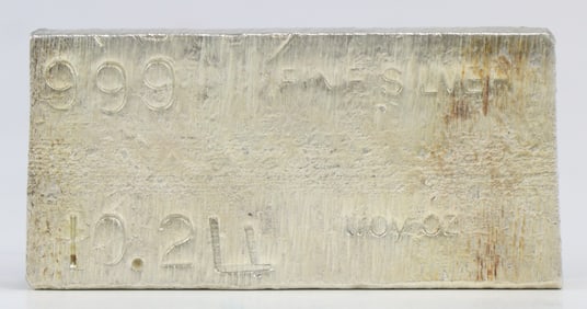 10 Ozt Fine Silver Bar