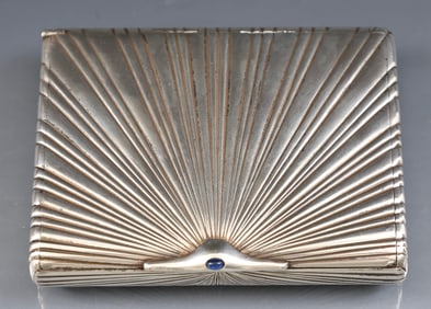 Imperial Russian Silver Cigarette Case