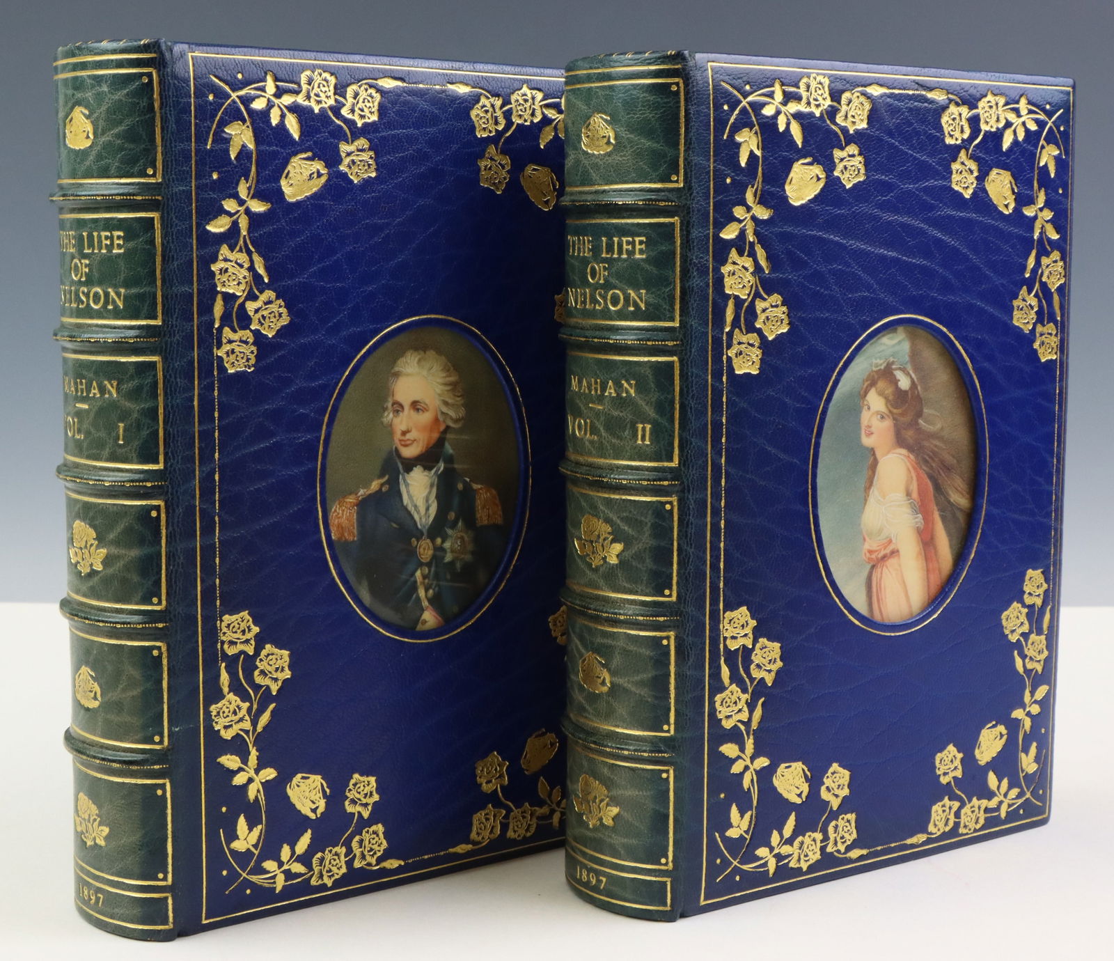 Life Of Admiral Nelson-Fine Bindings with Miniatures (1 of 12)