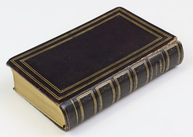Nineteenth Century Book With Fore-Edge Painting