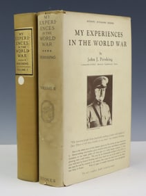General John J. Pershing Autographed Book Set