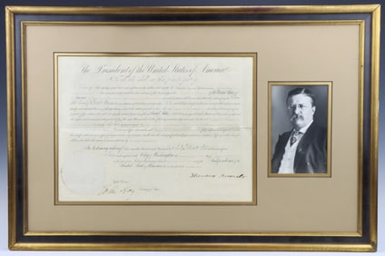 Autograph of Theodore Roosevelt