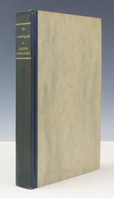 Calvin Coolidge Autographed Book