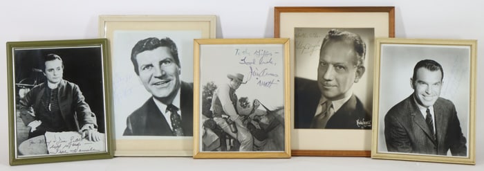 Movie Star Autographed Photographs