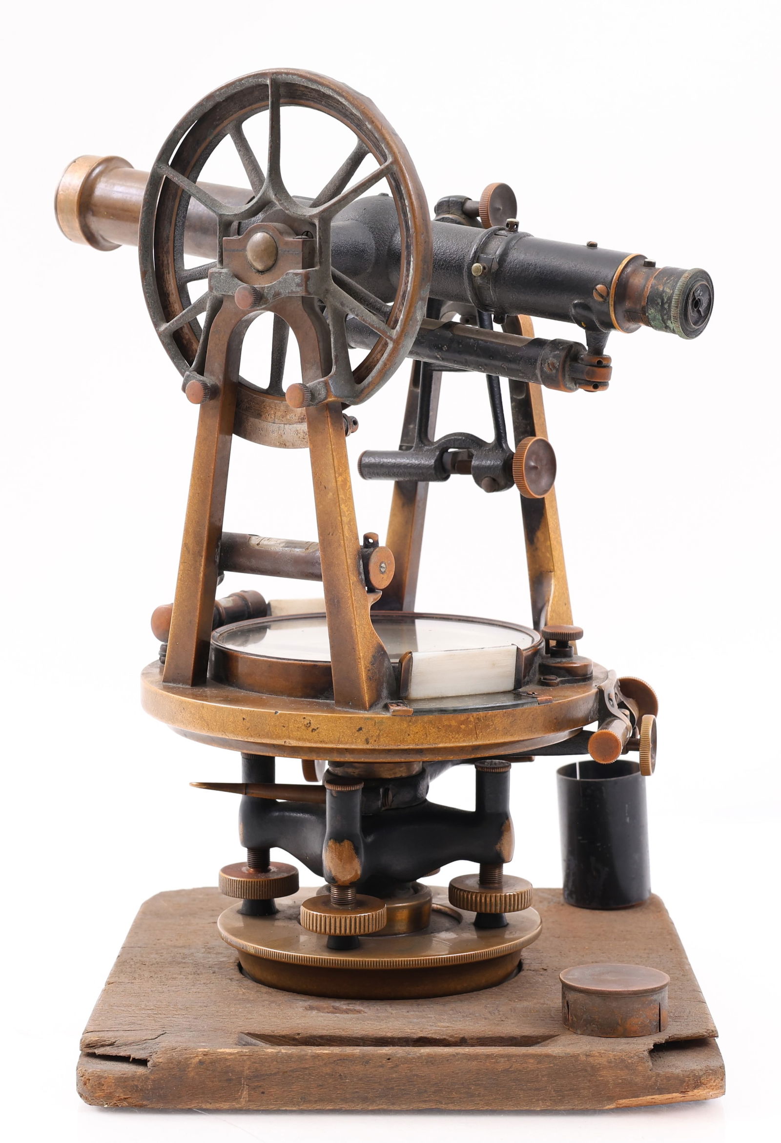 Antique Surveyor's Transit-C.L. Berger & Sons - 8