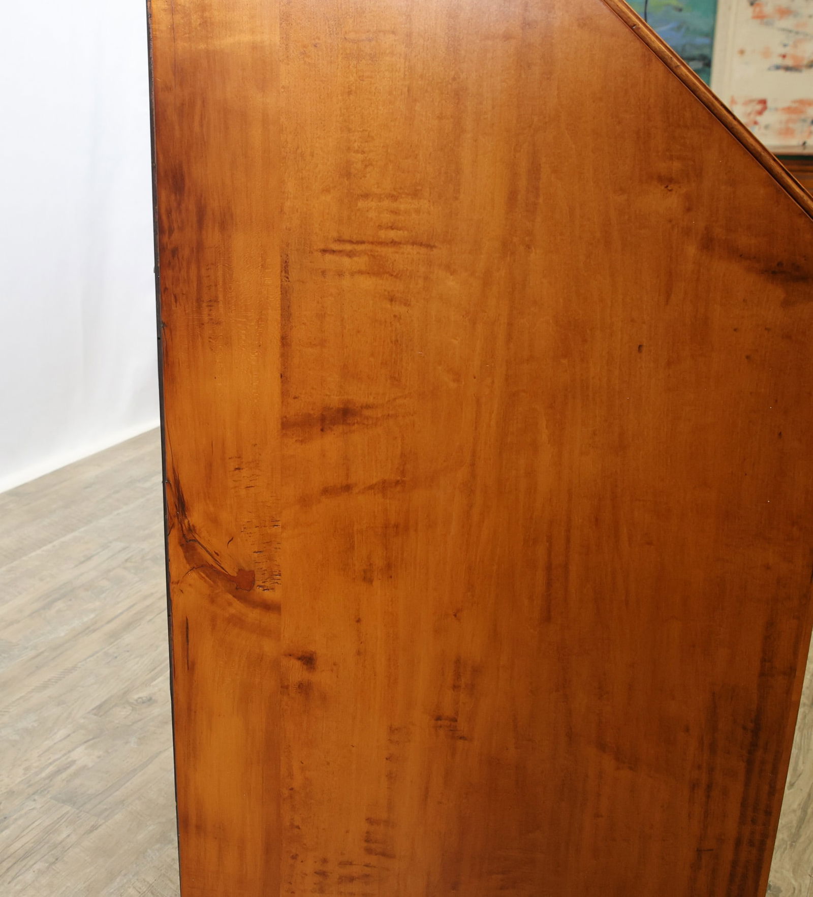 Hepplewhite Maple Slant-Front Desk - 12