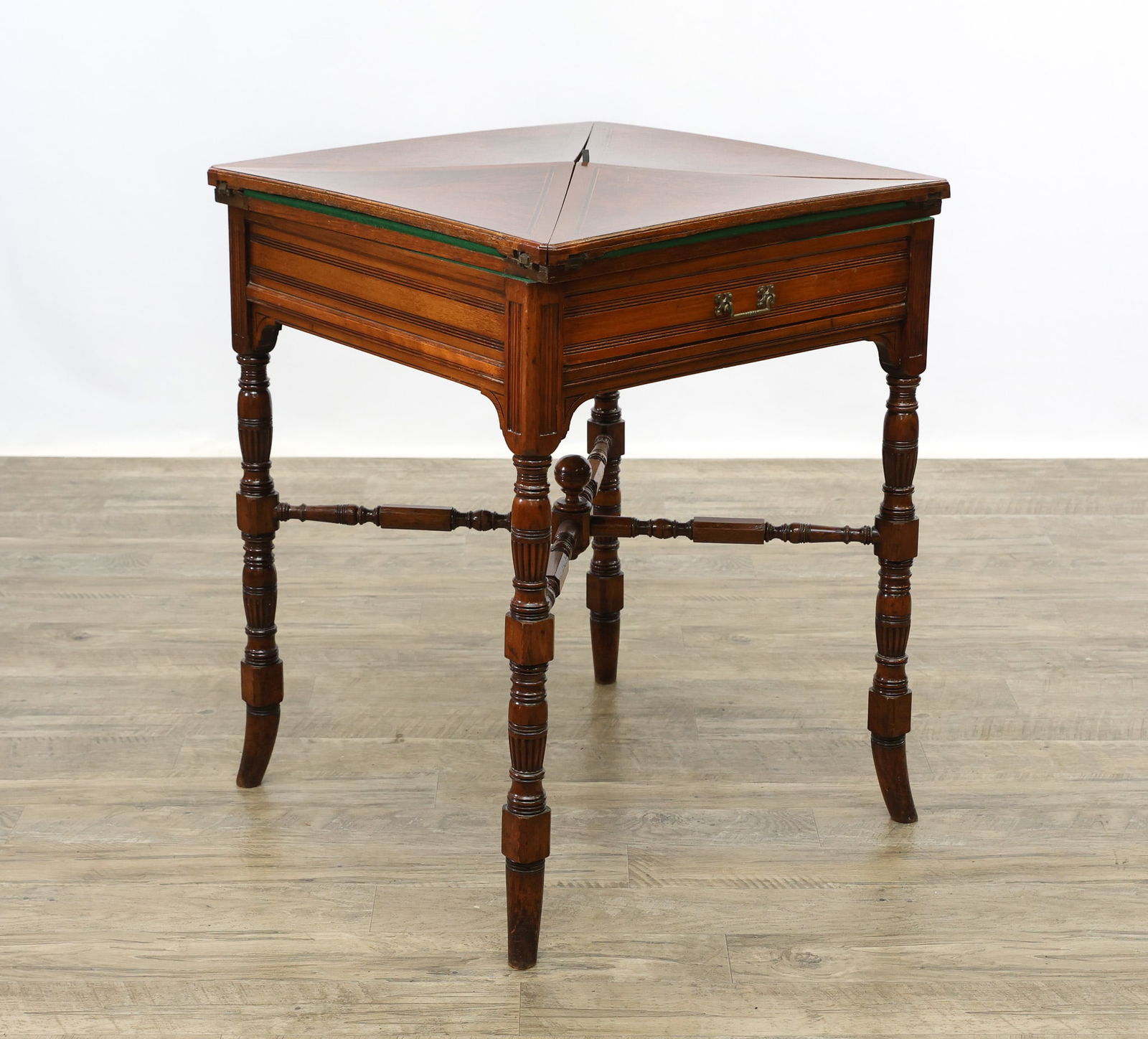 Mahogany Handkerchief Card Table (1 of 14)
