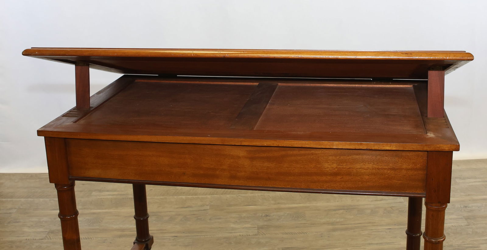 Mahogany Drafting table - 12
