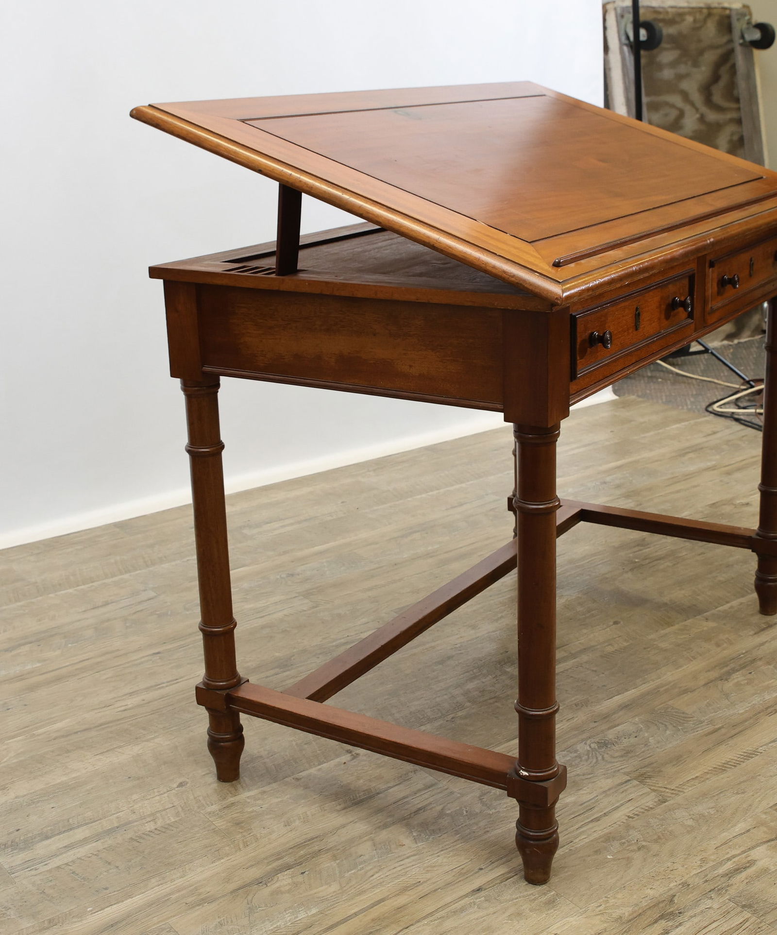 Mahogany Drafting table - 6