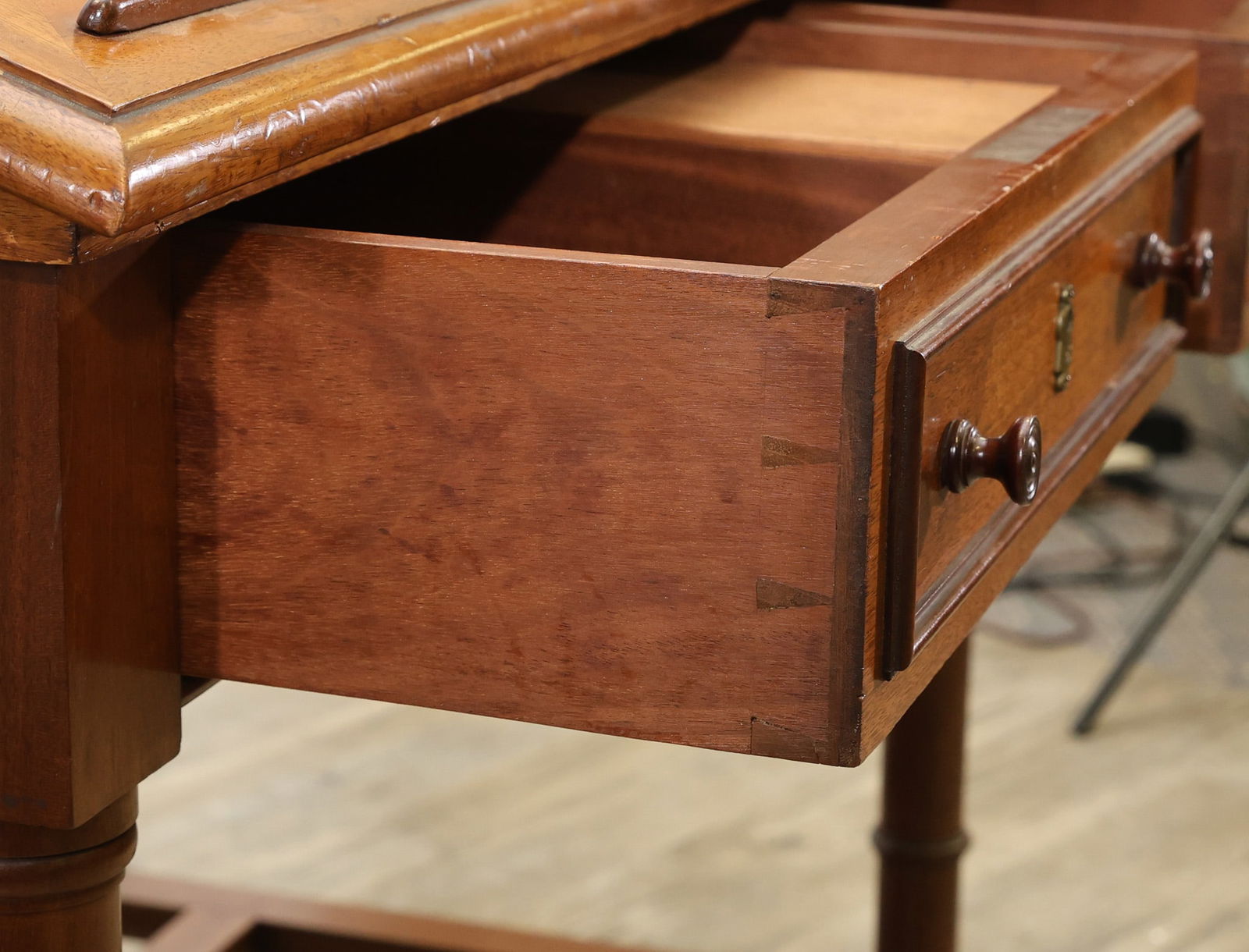 Mahogany Drafting table - 7