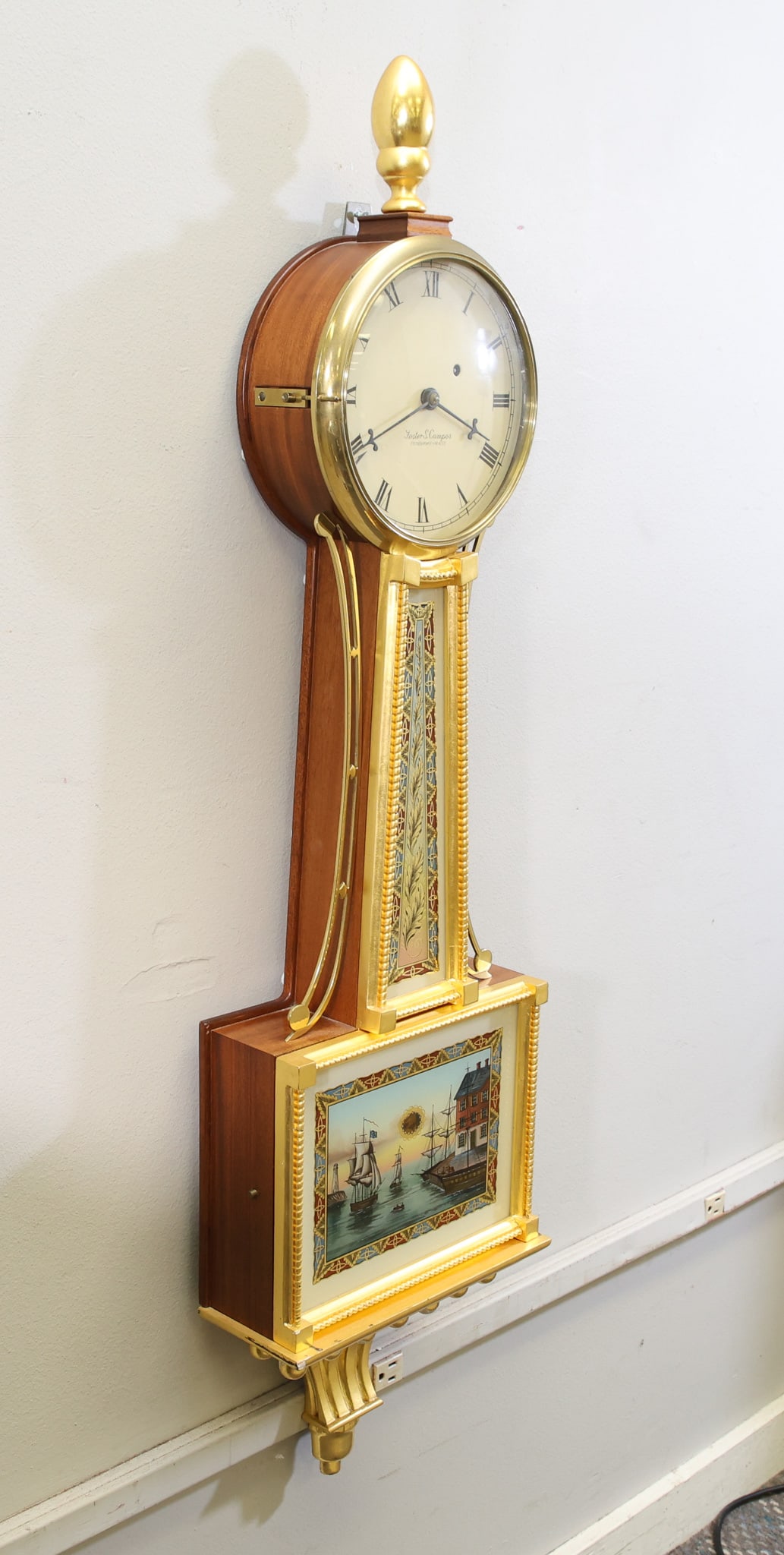 Foster S. Campos Massachusettes Banjo Clock - 15