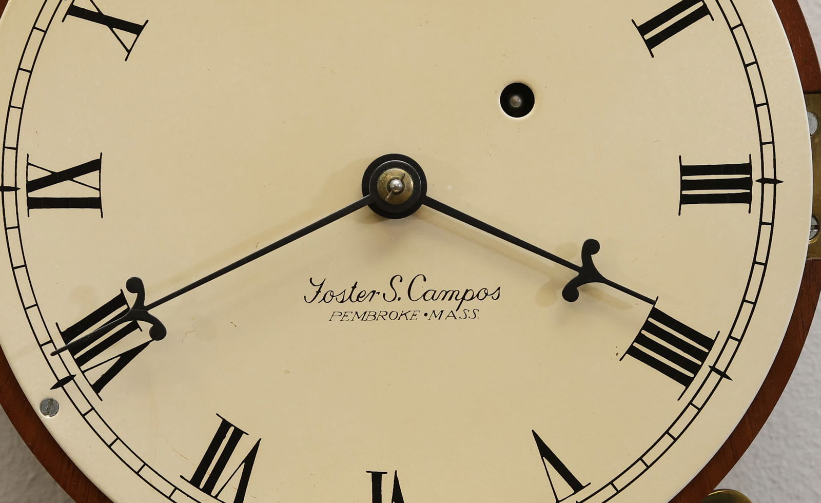 Foster S. Campos Massachusettes Banjo Clock - 4