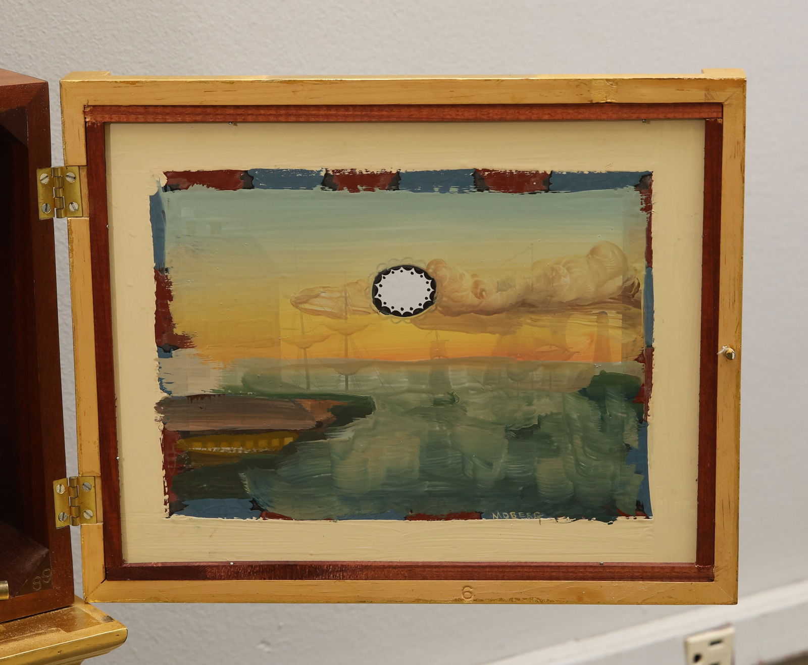 Foster S. Campos Massachusettes Banjo Clock - 9