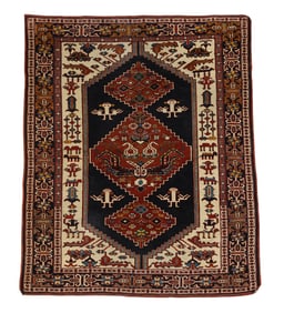 Caucasian Shirvan Pictorial Rug