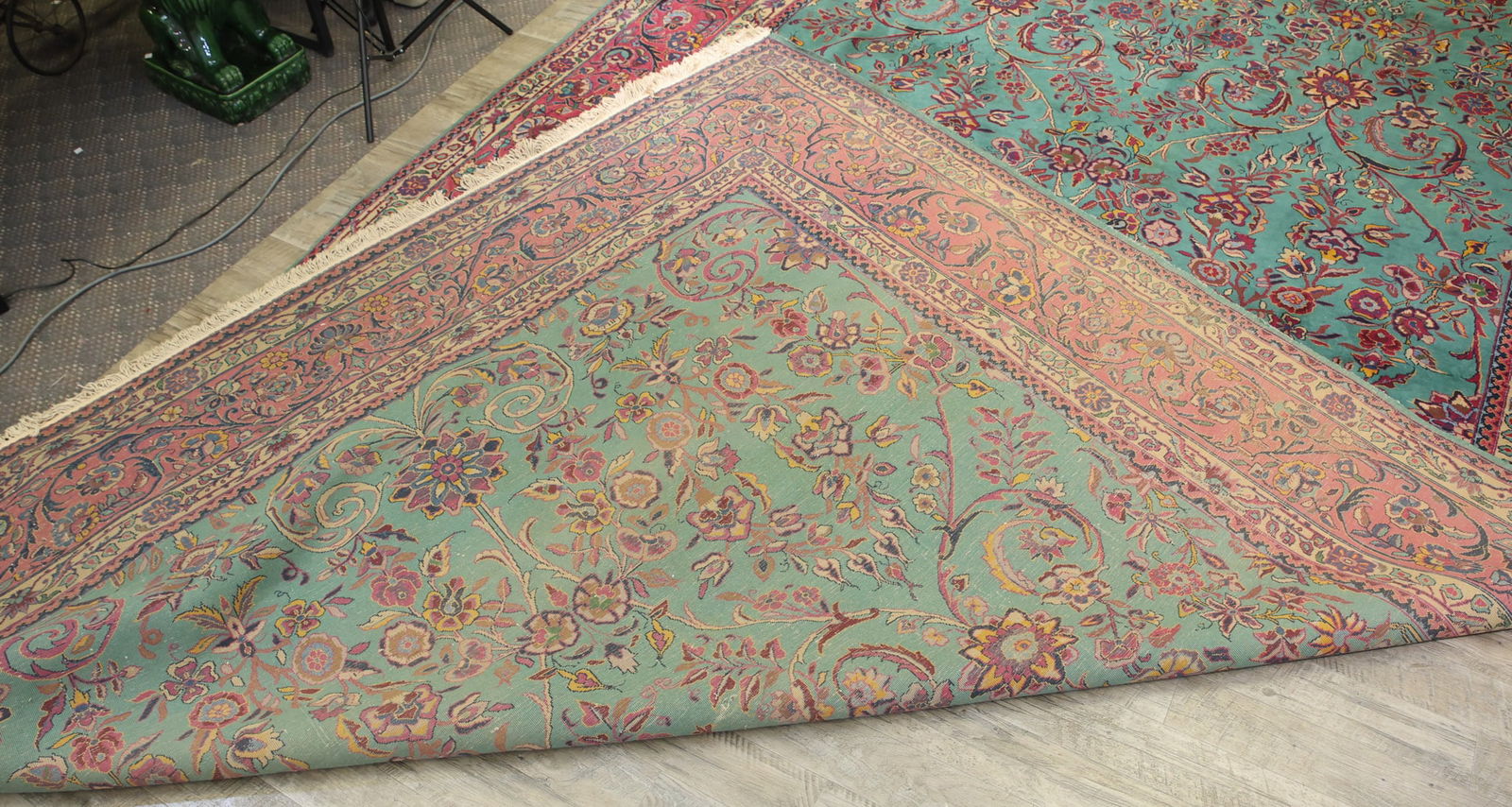 Persian Kerman Carpet - 12