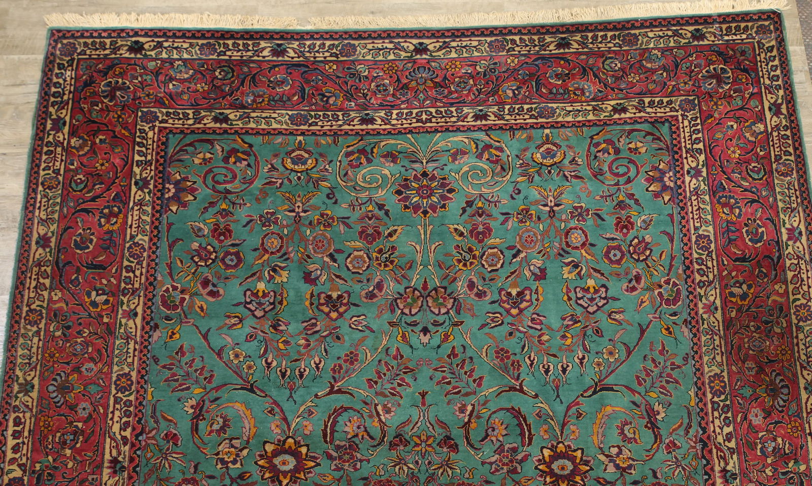 Persian Kerman Carpet - 4
