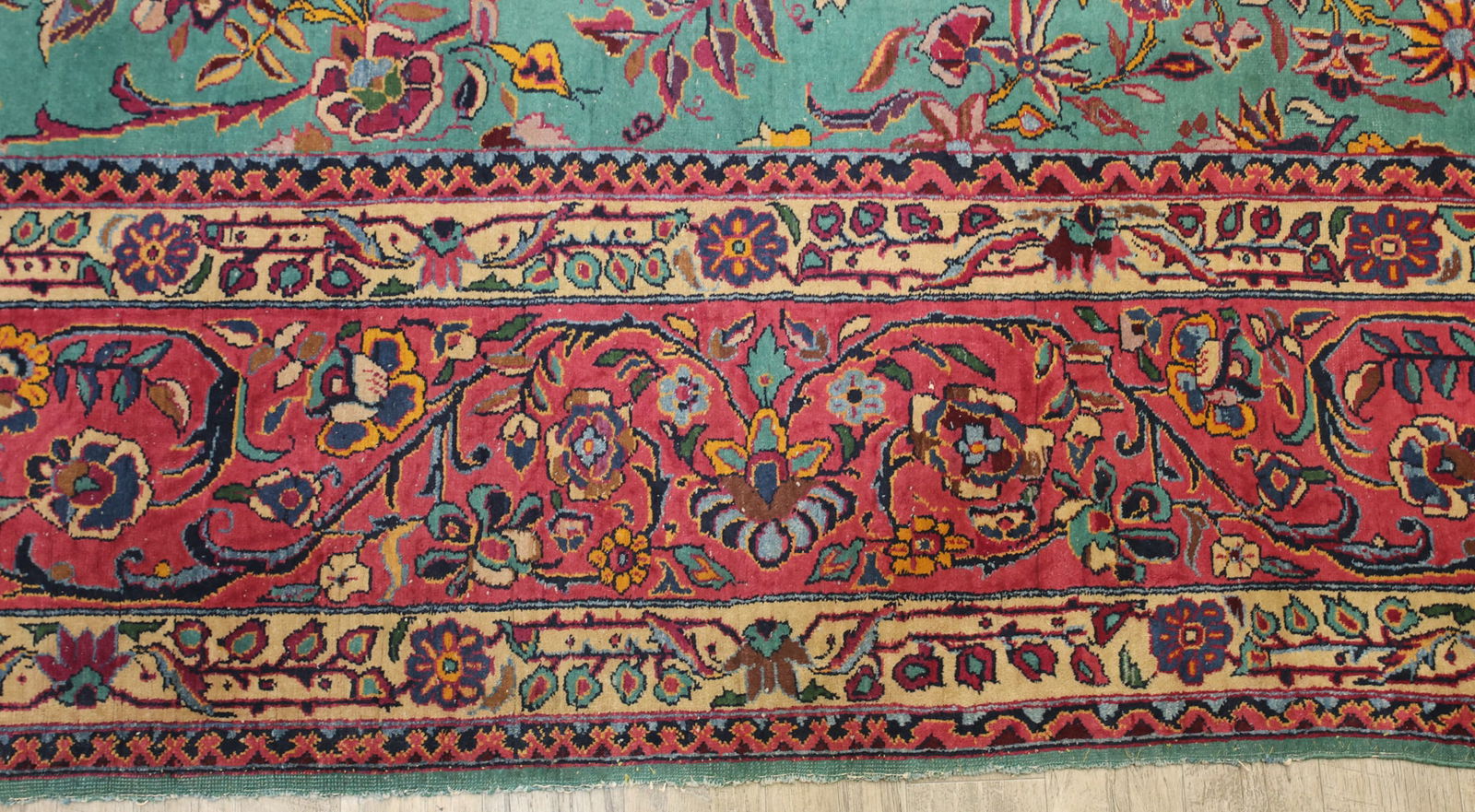 Persian Kerman Carpet - 5