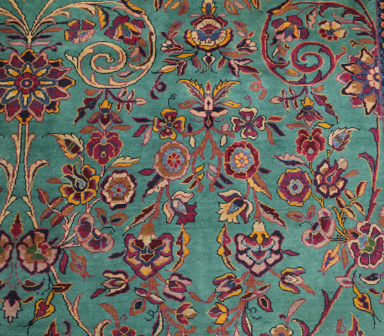 Persian Kerman Carpet - 6