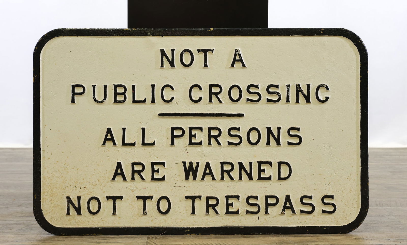 Cast Iron Railway Sign (1 of 8)