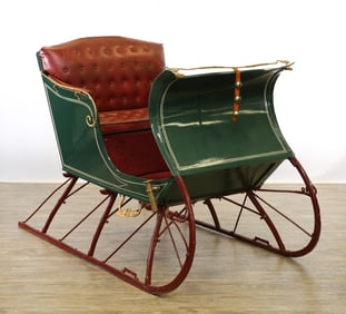 Restored 19th c. Horse-Drawn Sleigh
