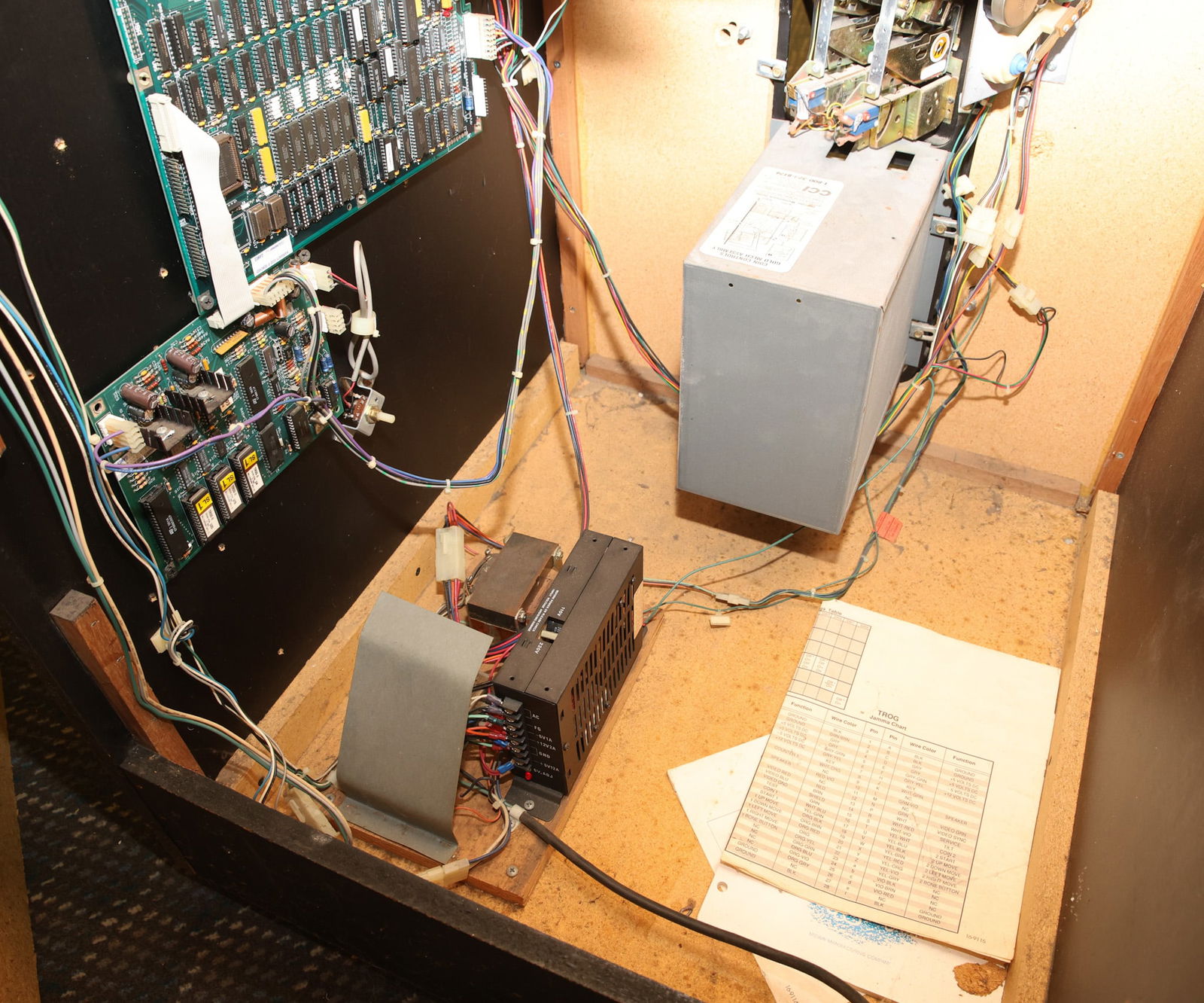 1990 Bally Midway Trog! Arcade Game - 11