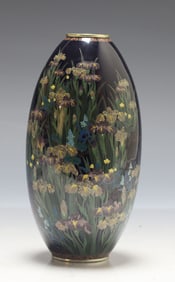 Tamura Japanese Cloisonne Vase