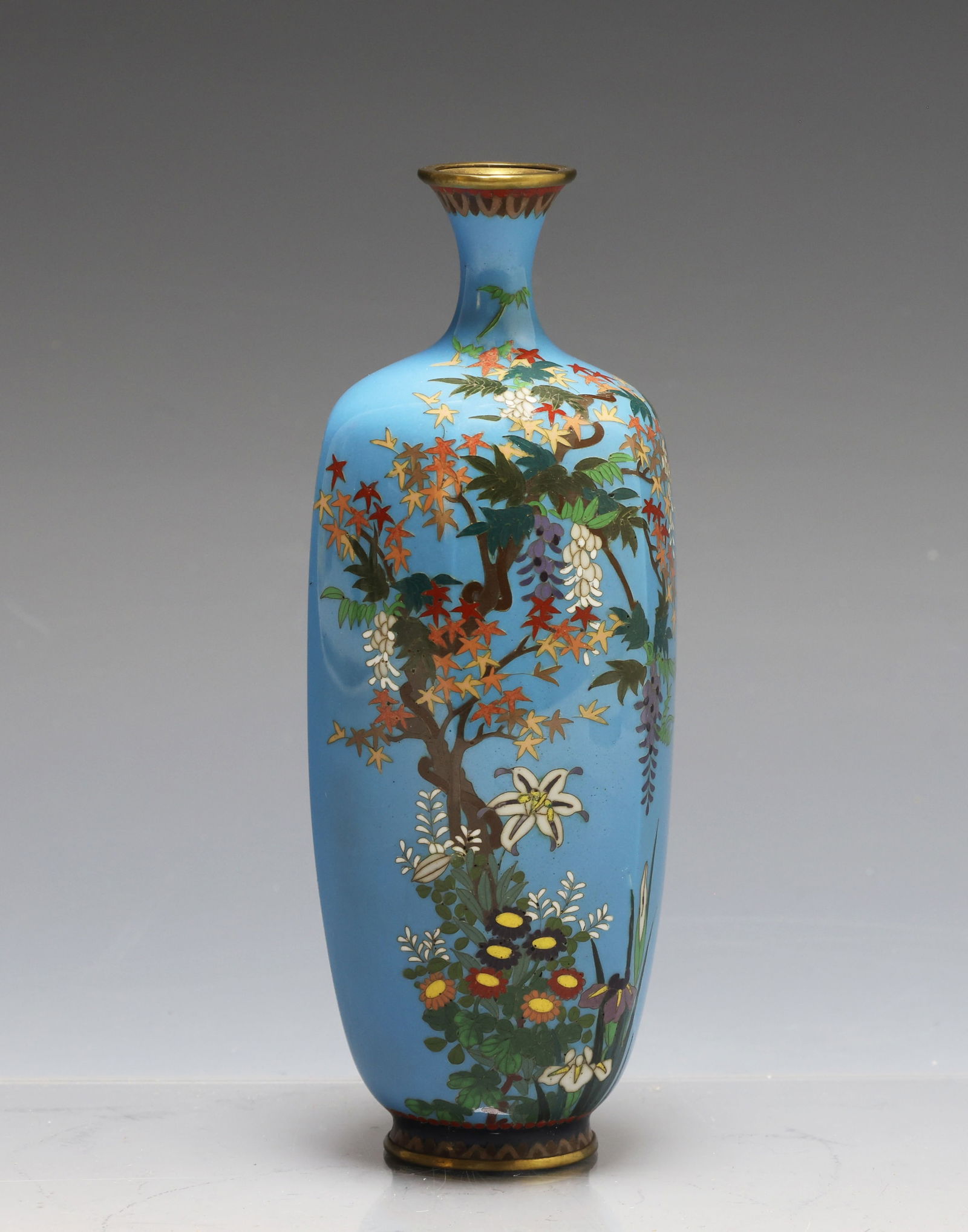 Ito Japanese Cloisonne Vase (1 of 8)