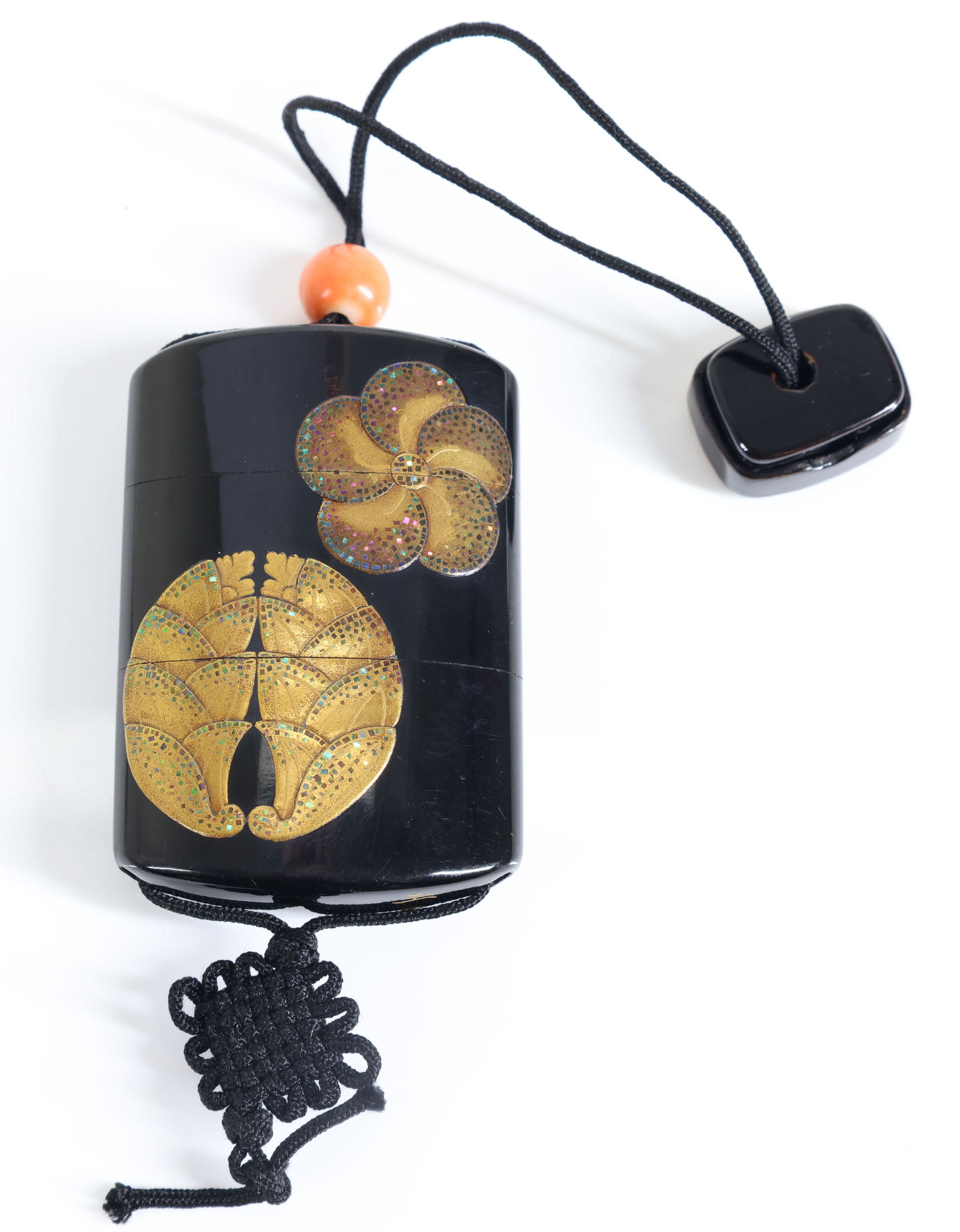 Gyokuho / Kiyofu Japanese Lacquer Inro (1 of 9)