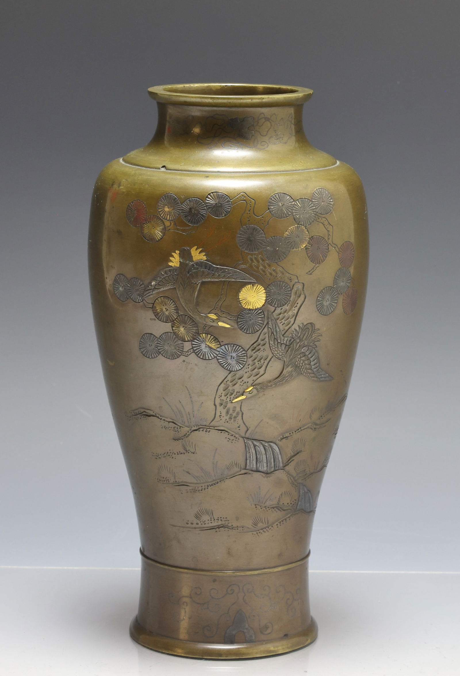 Japanese Bronze Vase (1 of 9)