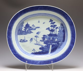 Chinese Nanking Porcelain Platter
