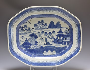 Chinese Canton Porcelain Platter