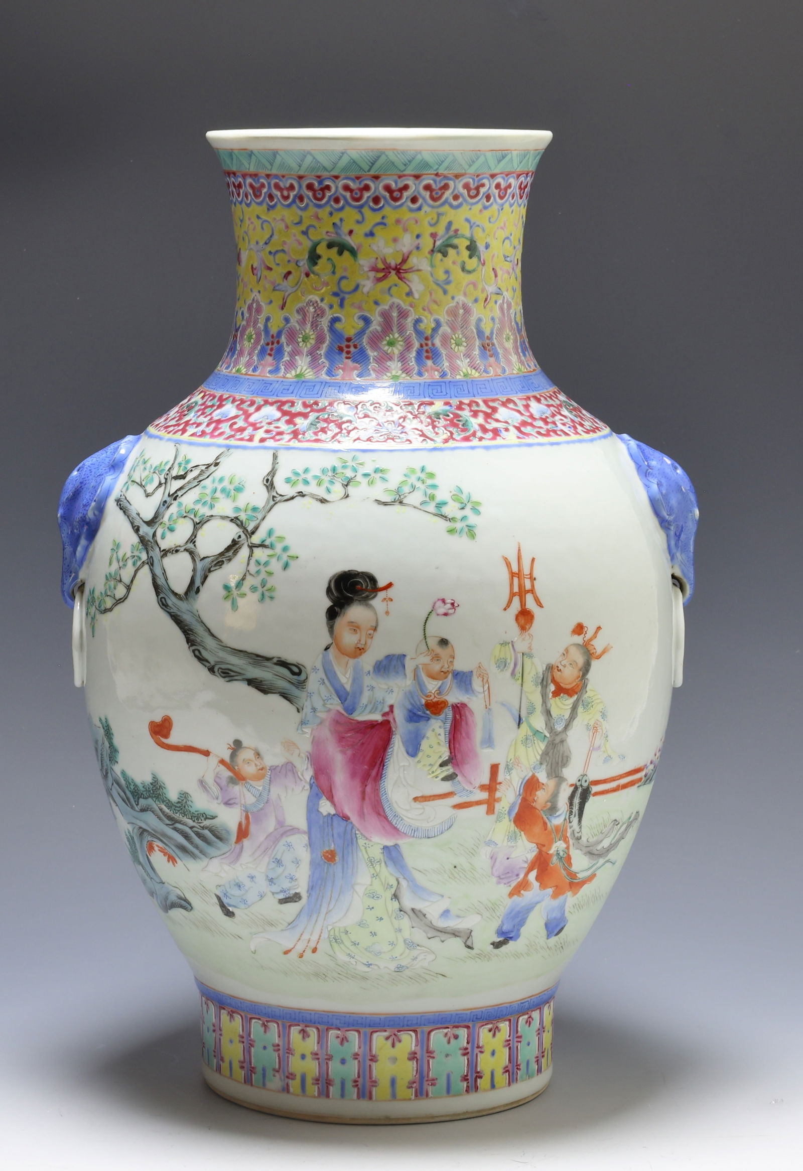 Chinese Famille Rose Porcelain Vase (1 of 11)