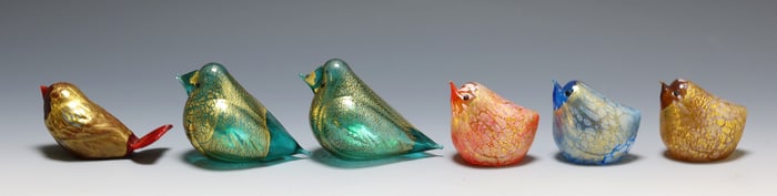 Murano Glass Birds