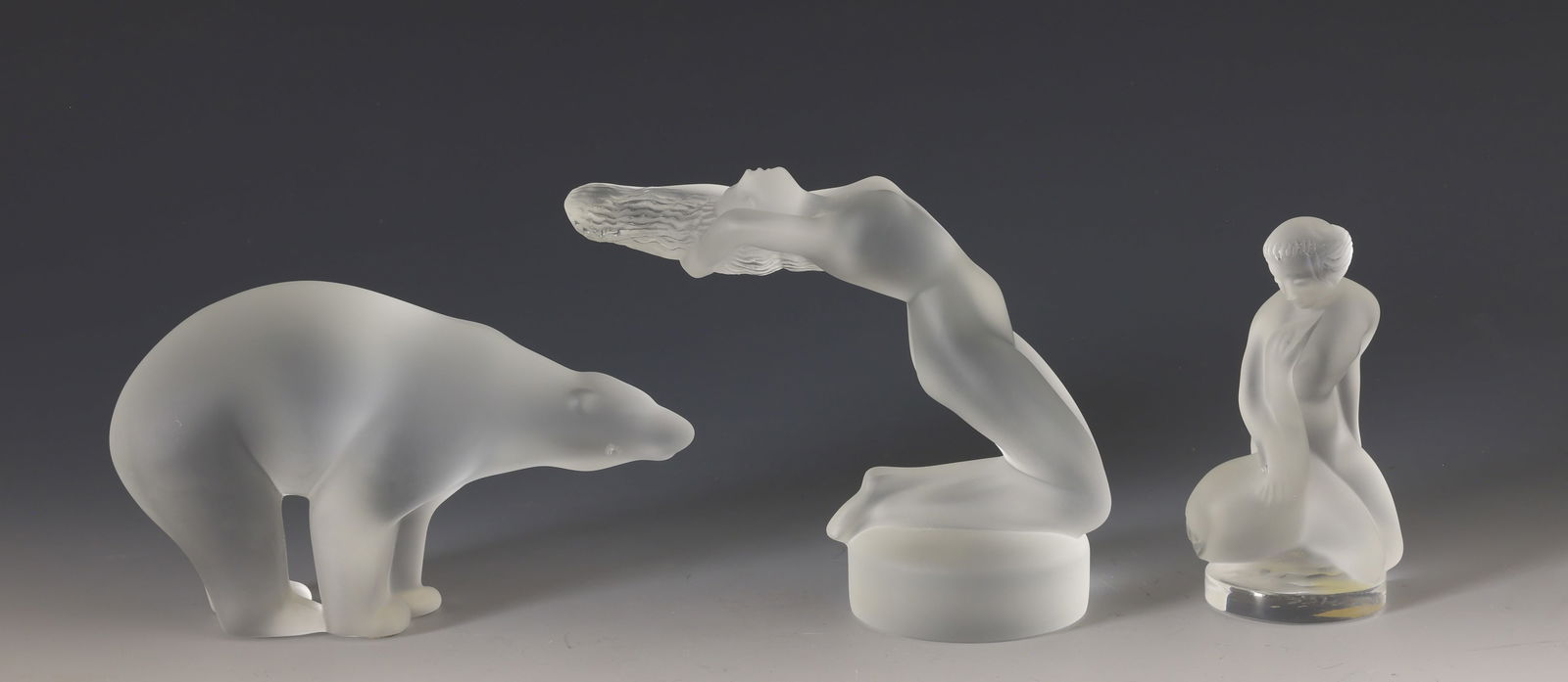 Lalique and Baccarat Crystal Figurines (1 of 11)
