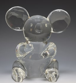 Steuben Crystal Great Koala Bear Figurine