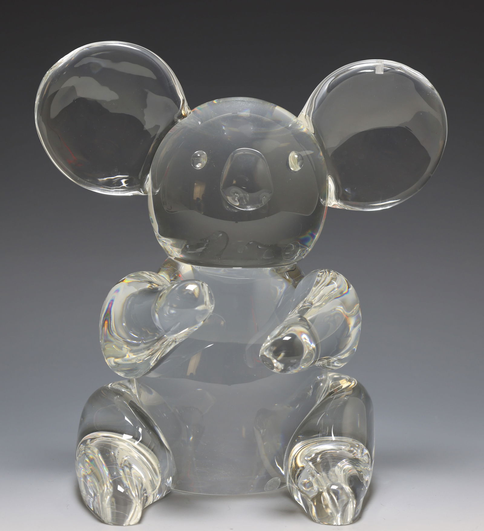 Steuben Crystal Great Koala Bear Figurine (1 of 7)