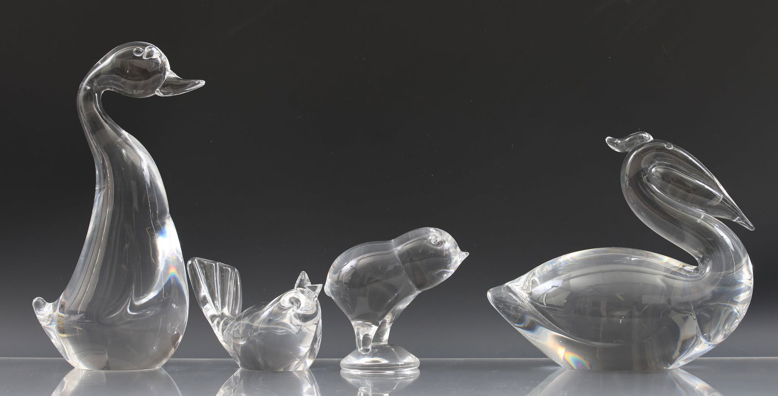Steuben Crystal Bird Figurines (1 of 13)