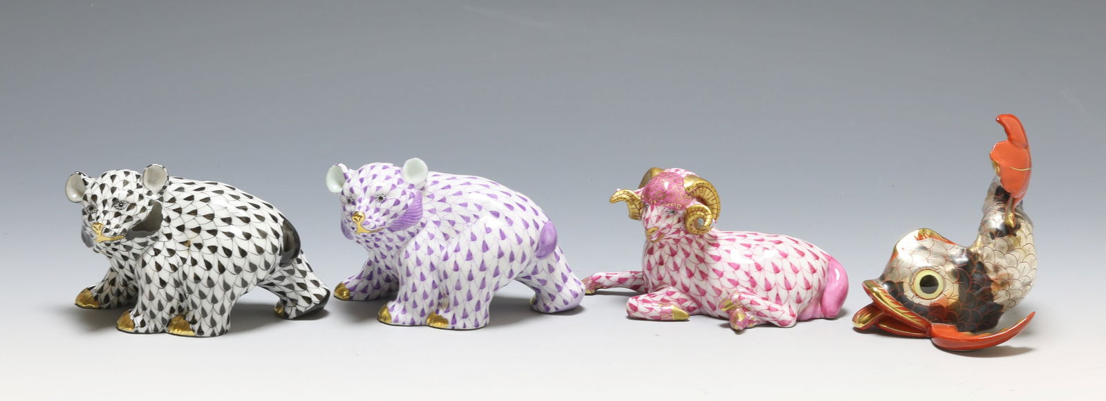 Herend Porcelain Animal Figurines (1 of 9)