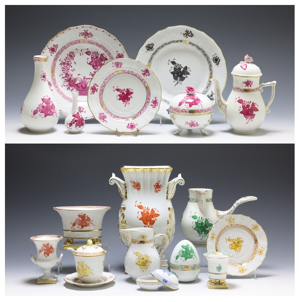 Herend "Chinese Bouquet" Porcelain Tablewares (1 of 20)