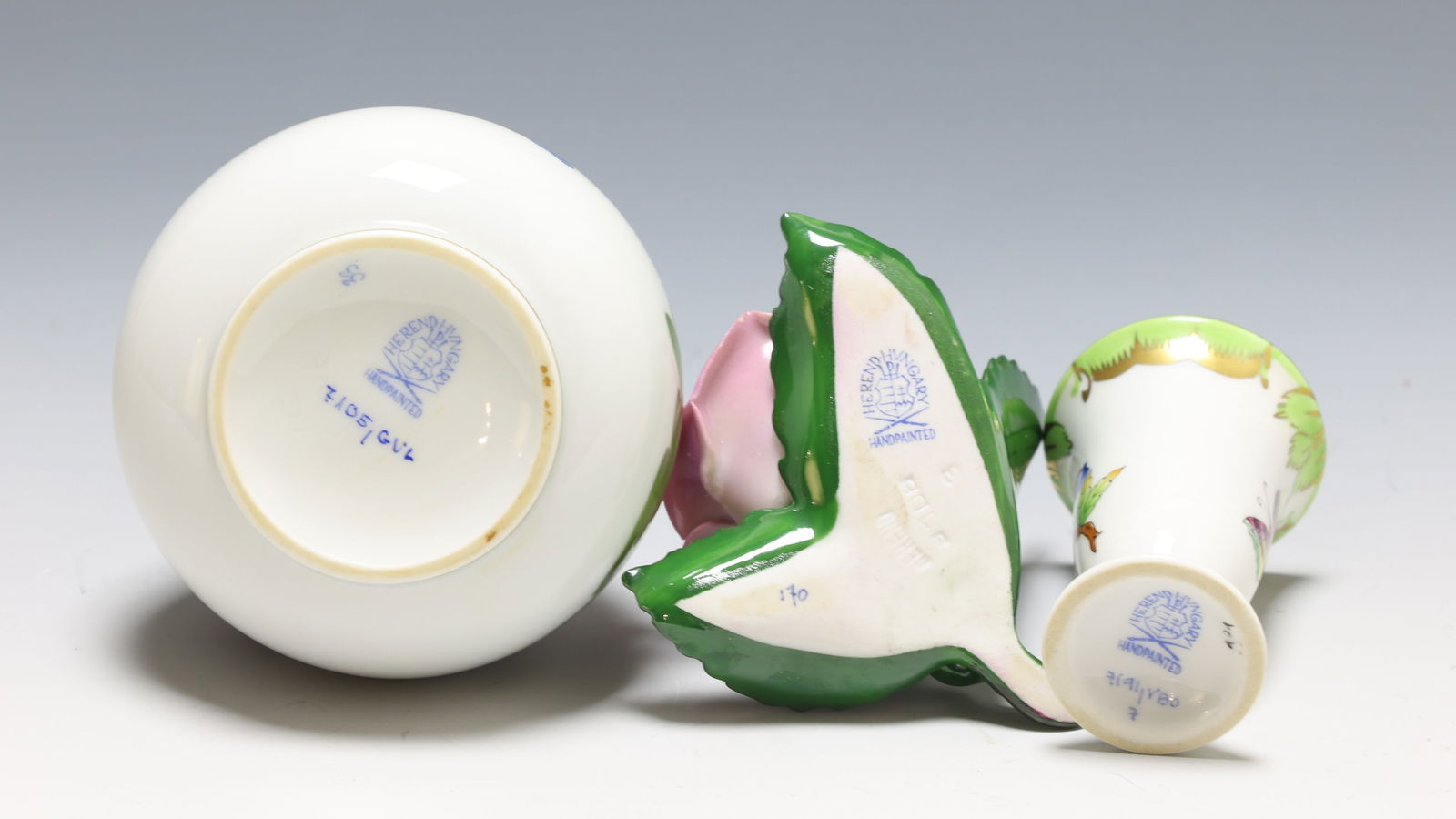 Herend Porcelain Wares - 7